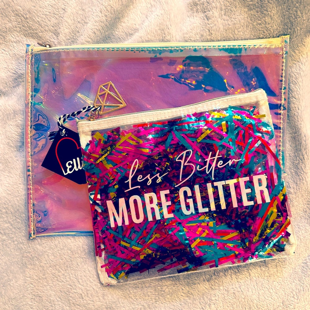 [ 2 FOR $35 ] 2 PRETTY MAKEUP POUCHES